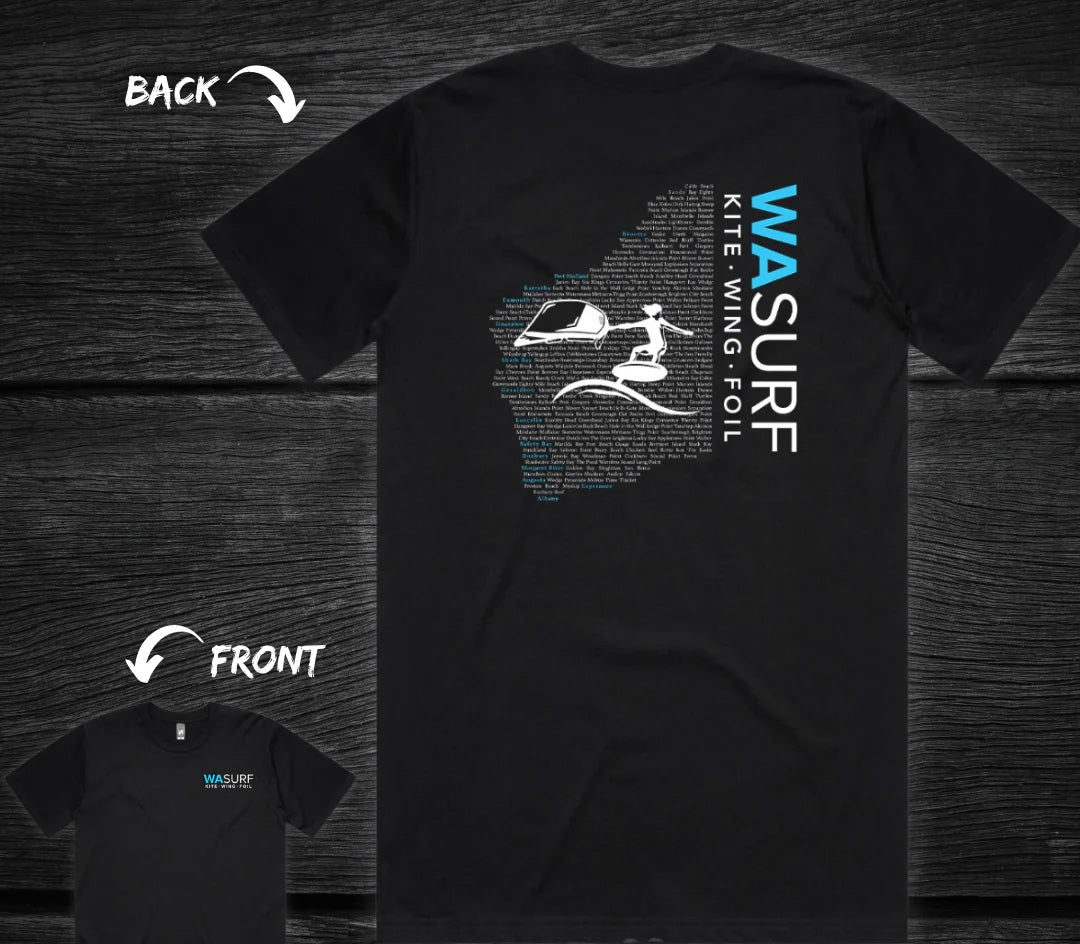 WA Surf Kite Wing Foil T-shirt