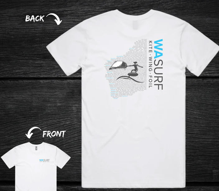 WA Surf Kite Wing Foil T-shirt